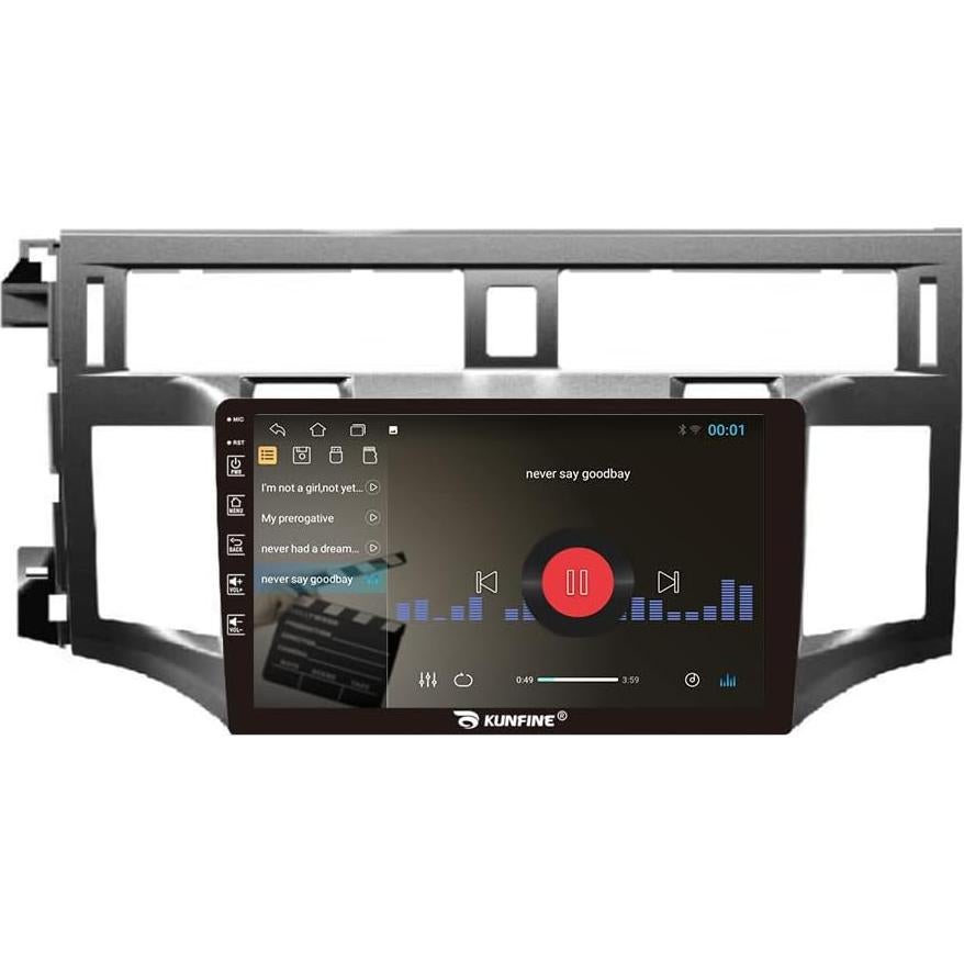 Estéreo Android Kunfine 9" para Toyota Avalon 2006-2011