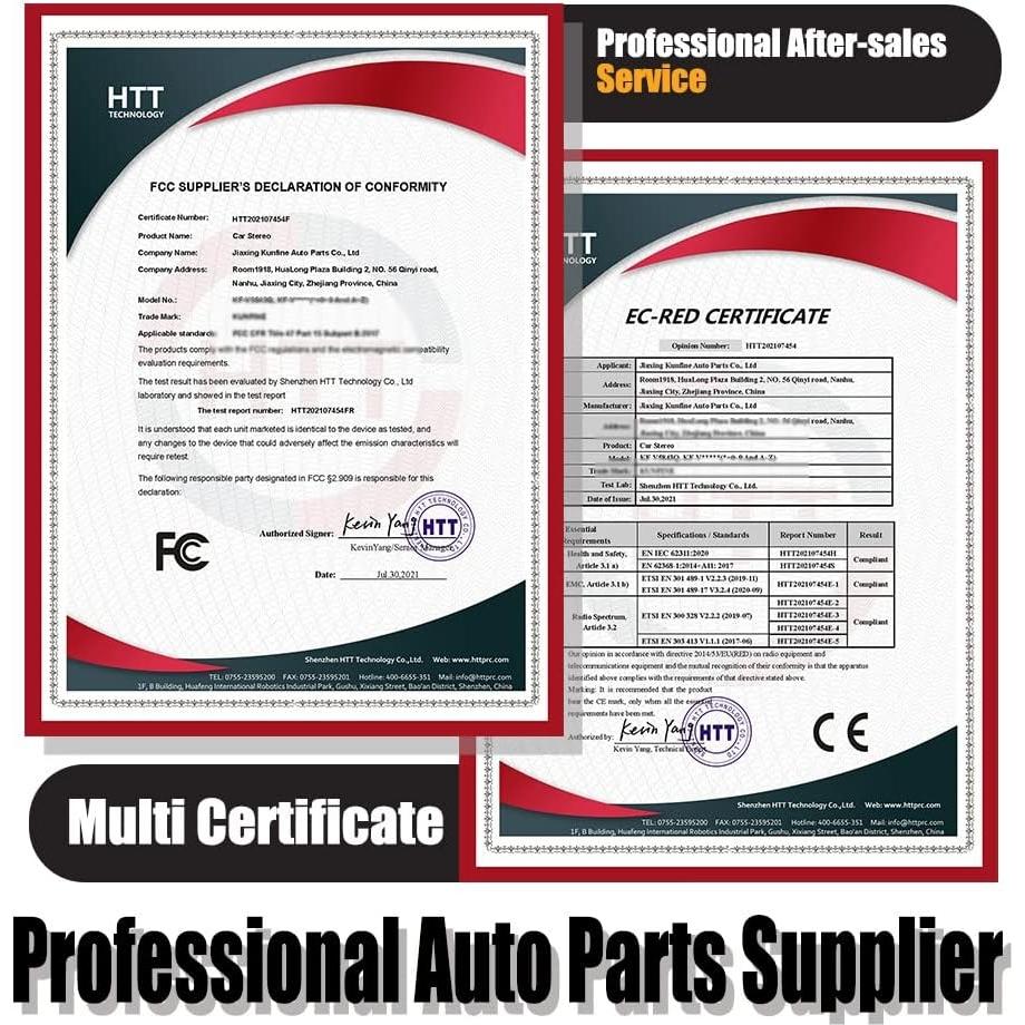 Estéreo Android Kunfine 9" para Toyota Avalon 2006-2011