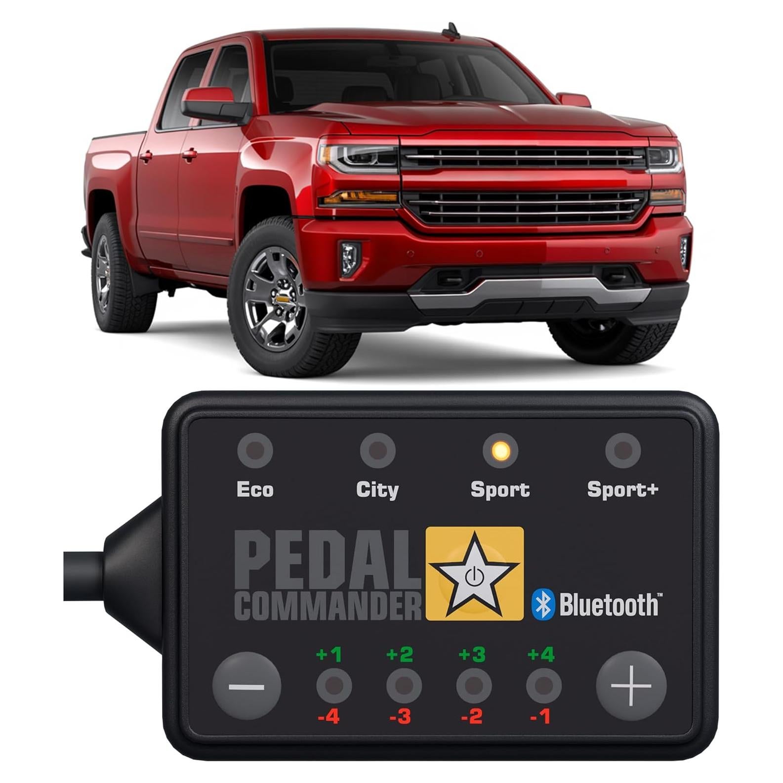 Controlador de Respuesta del Acelerador Pedal Commander PC65 para Chevrolet Silverado 2007-2018