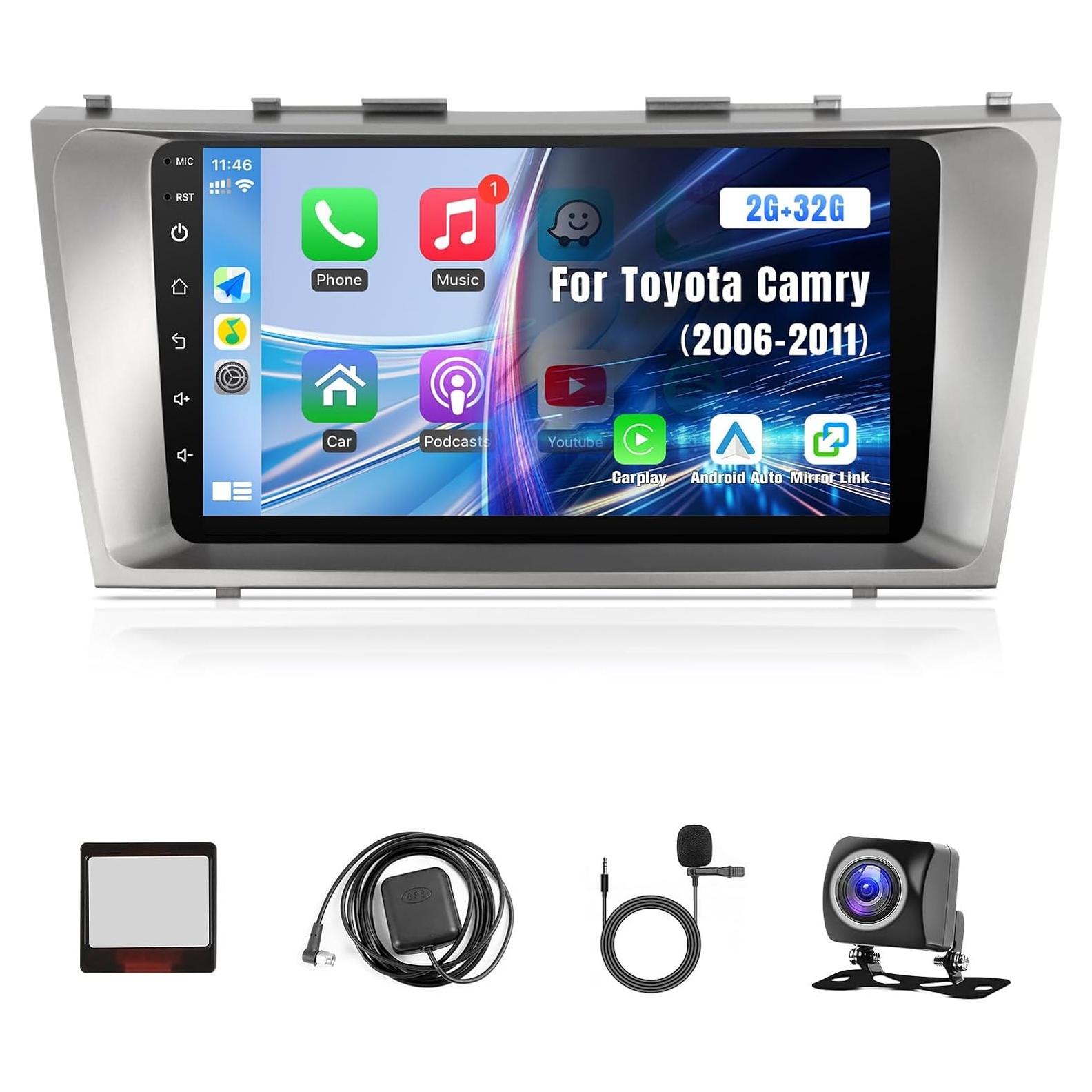 Radio de coche Android 13 KuTaiTai para Toyota Camry 2006-2011