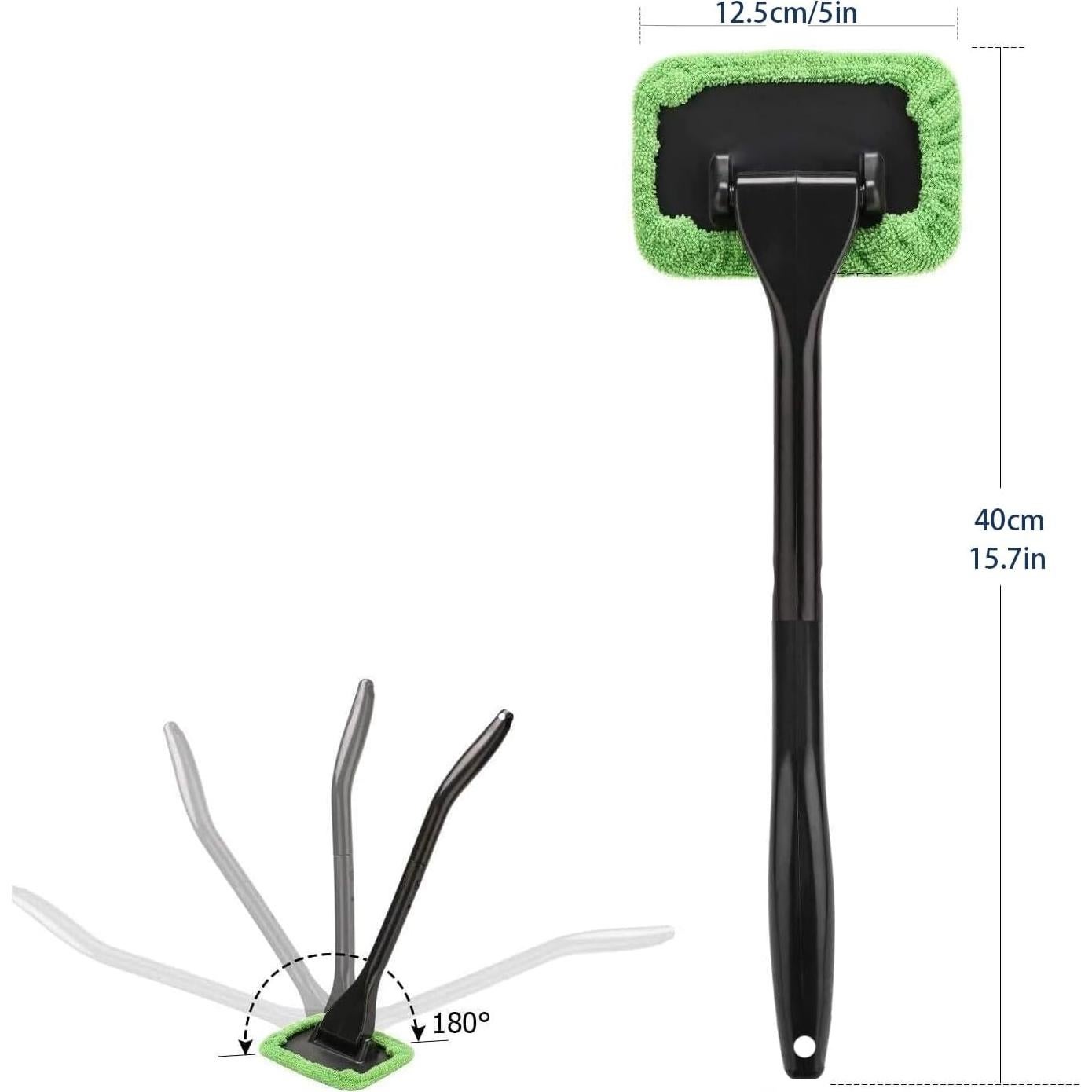 Limpiador de Parabrisas POPDA con 5 Paños Reutilizables Verde