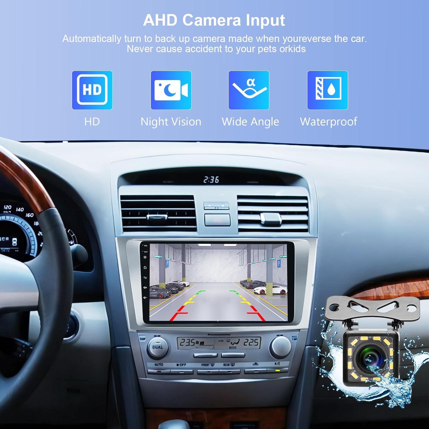 Radio de coche Rimoody Android 9" para Toyota Camry 2006-2011