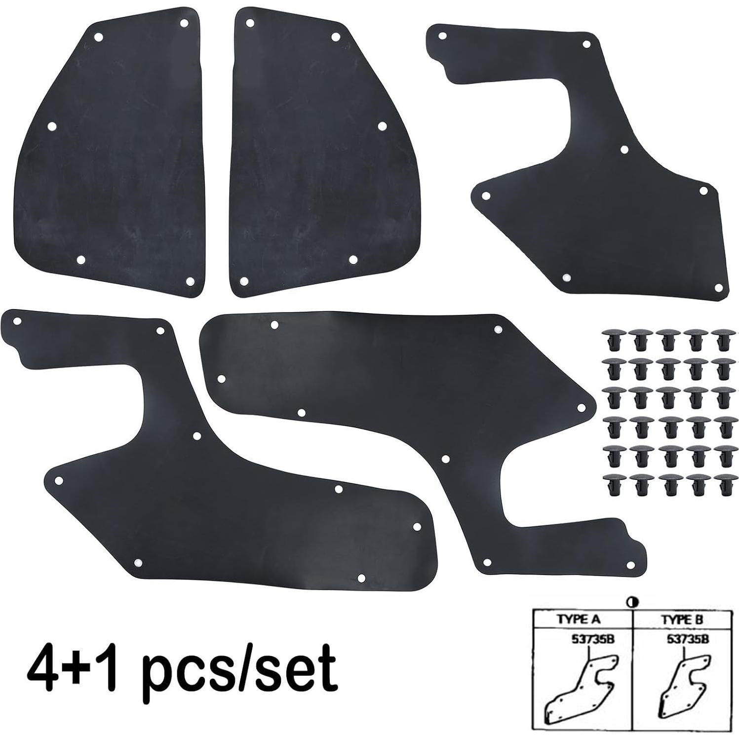 Protecciones de Guardabarros XUKEY para Toyota 4Runner/Hilux N180 1996-2002