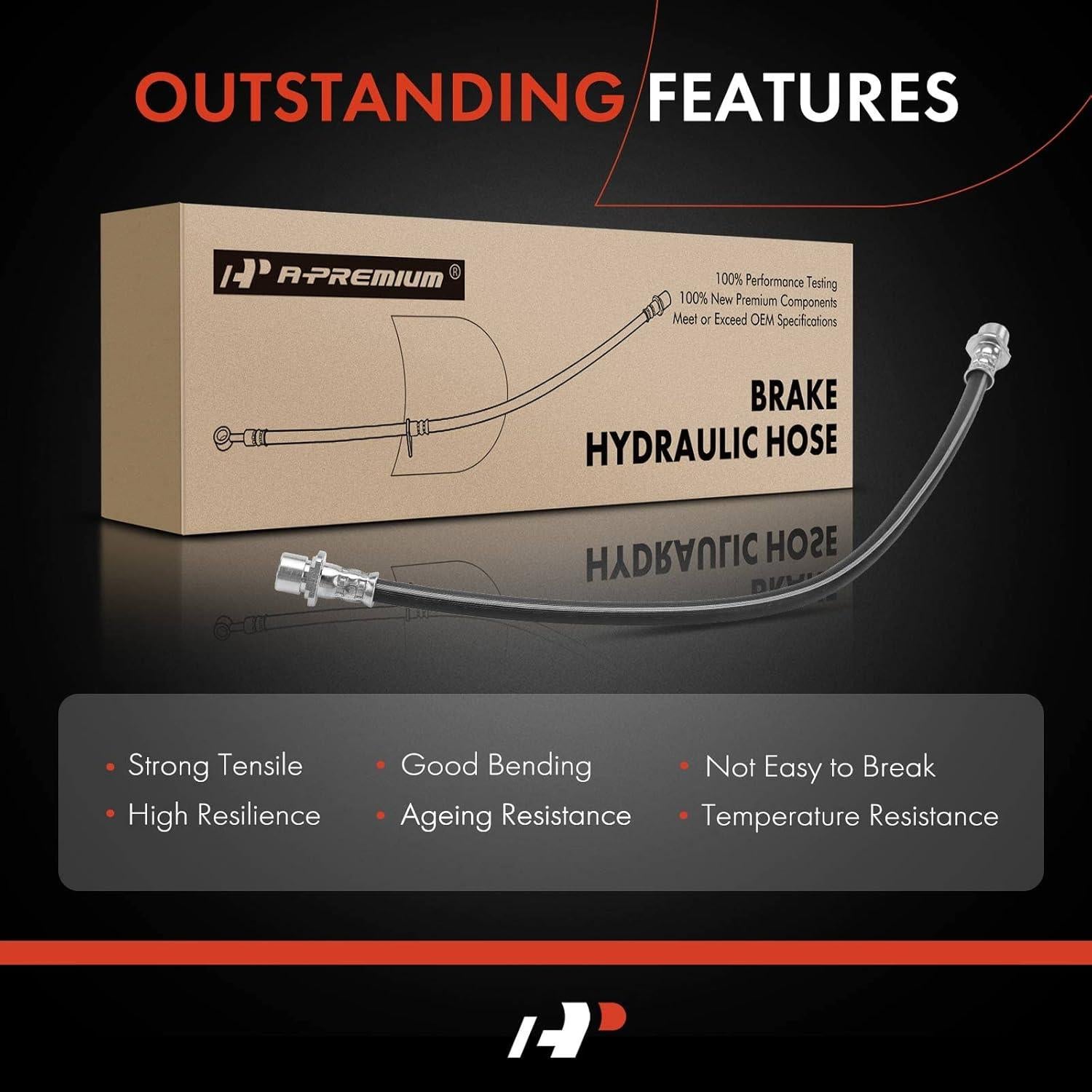 Manguera Hidráulica de Freno A-Premium para Toyota Tacoma y Hilux