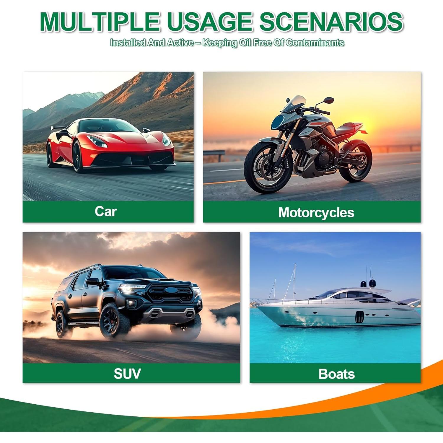 Tapón de Drenaje de Aceite Magnético JUSTTOP M12 x 1.25