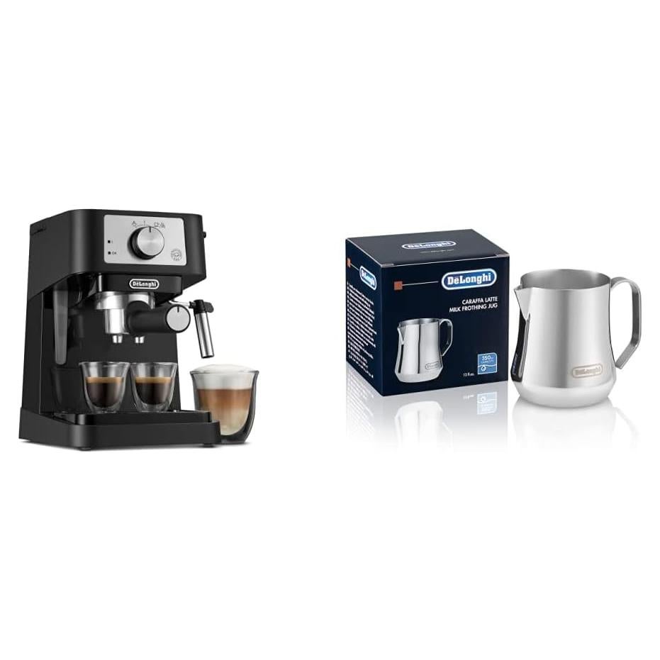 Jarra Espumadora de Leche DeLonghi 350 ml Acero Inoxidable