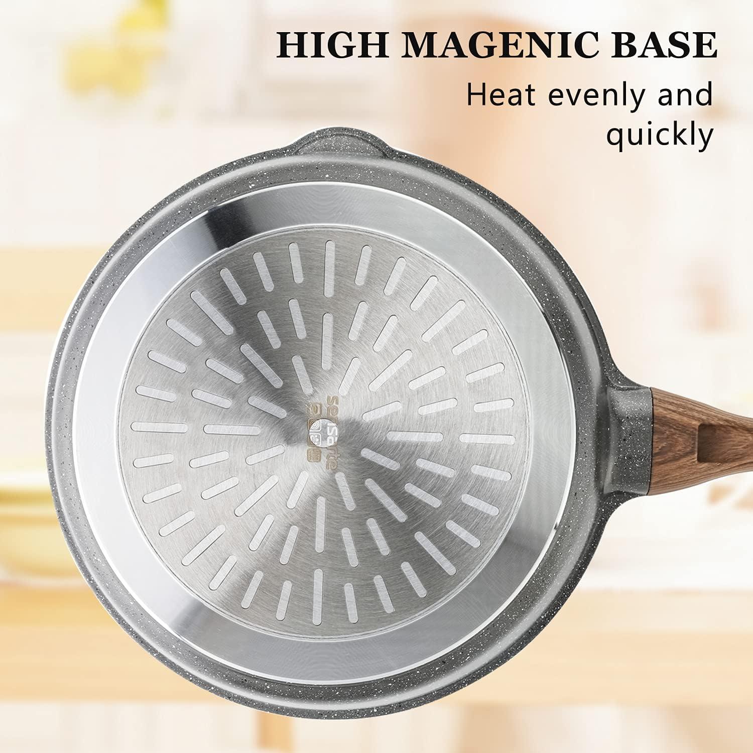 Sartén Antiadherente SENSARTE 10" Granito Clásico 3.5L