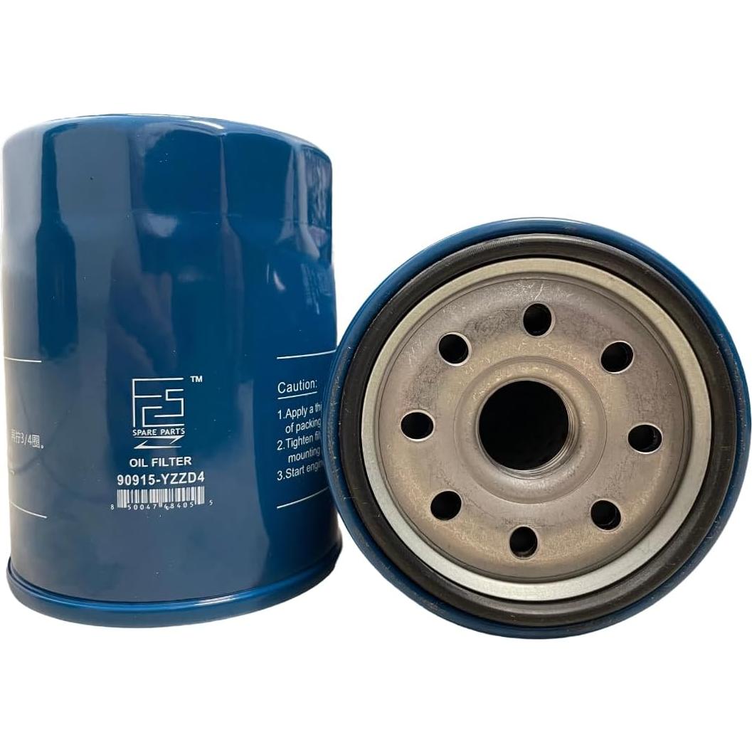 Filtro de Aceite FCS REPUESOS 90915-20004 para Toyota 2 Unidades