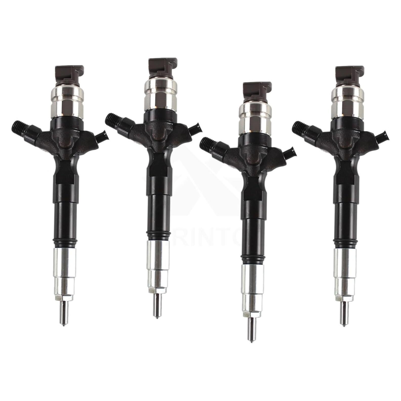 4PCS 23670-30400 295050-0460 Common Rail Injector for Toyota Hilux 1KD-FTV 2KD-FTV 2.5d 3.0d KUN26 KDJ150 Prado D4D Euro 4 Engine