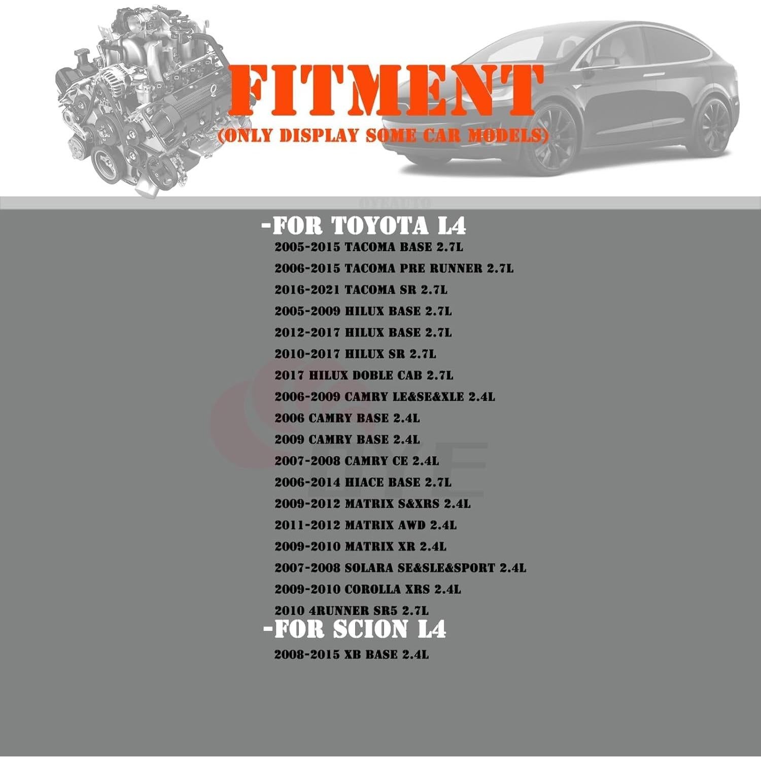 Paquete Bobinas de Encendido y Bujías Iridio OYEAUTO 4 Piezas