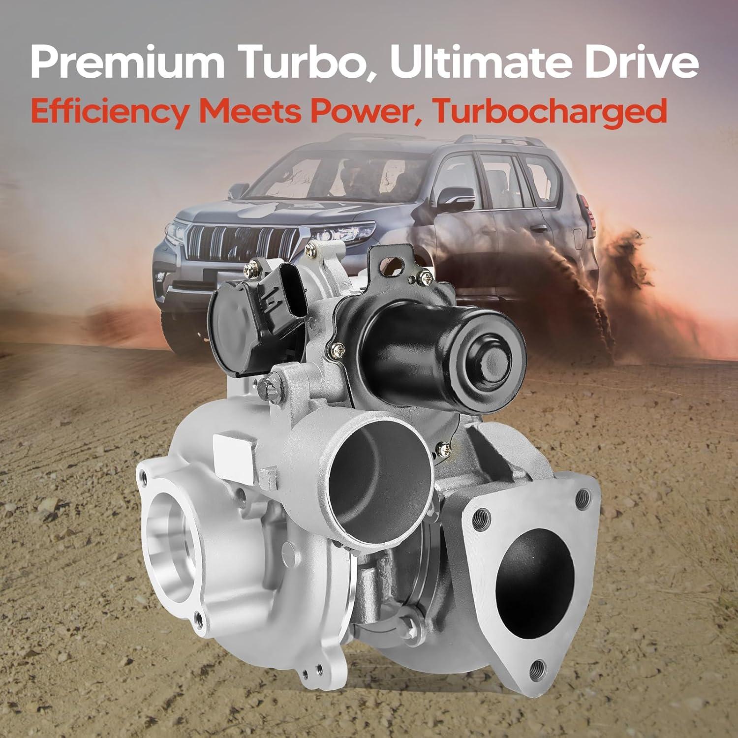 Kit Turboalimentador Orceed 3.0L Diésel Toyota Hilux 2005-2015