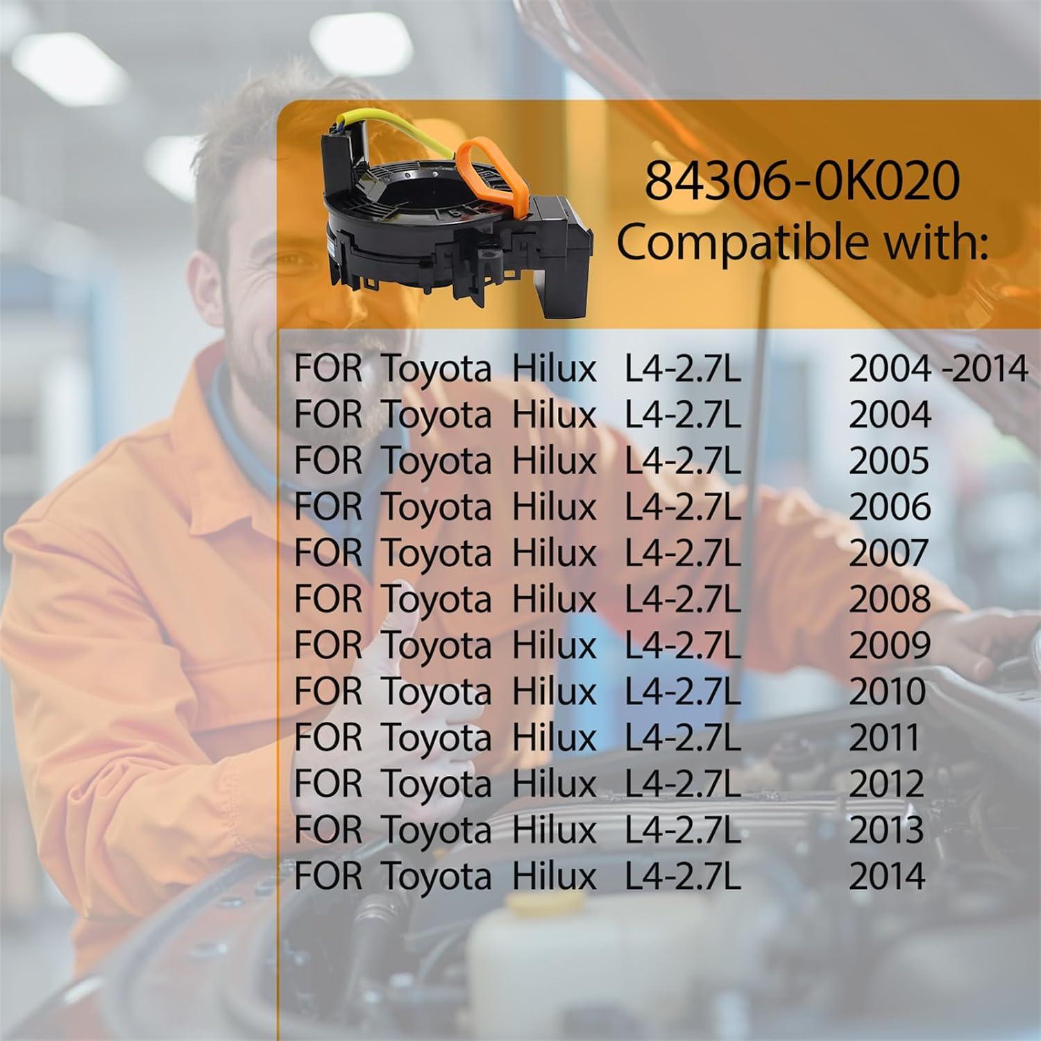 Resorte de Reloj de Reemplazo Toyota Hilux 2004-2014 OEM