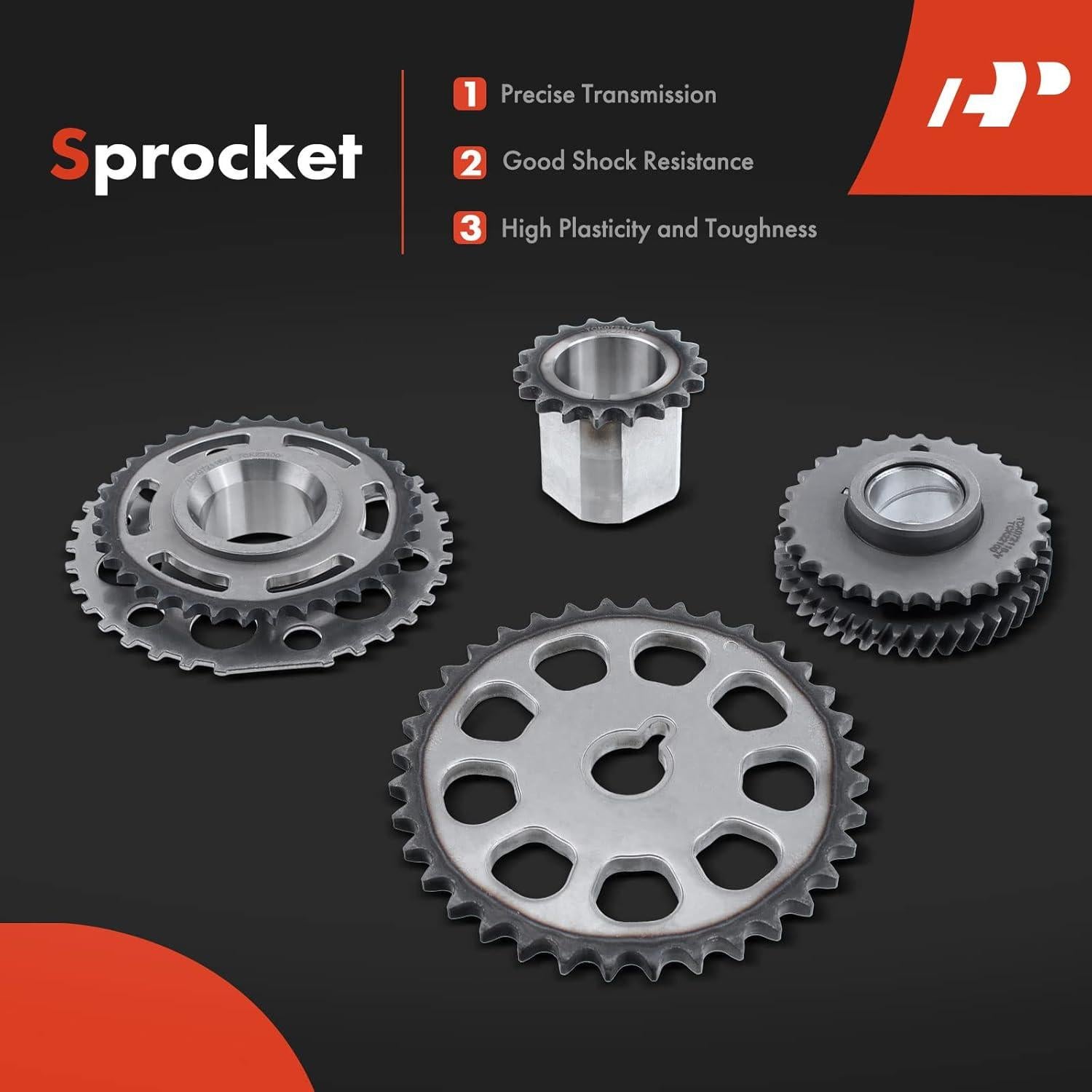 Kit de Cadena de Tiempo A-Premium 16 Piezas para Toyota