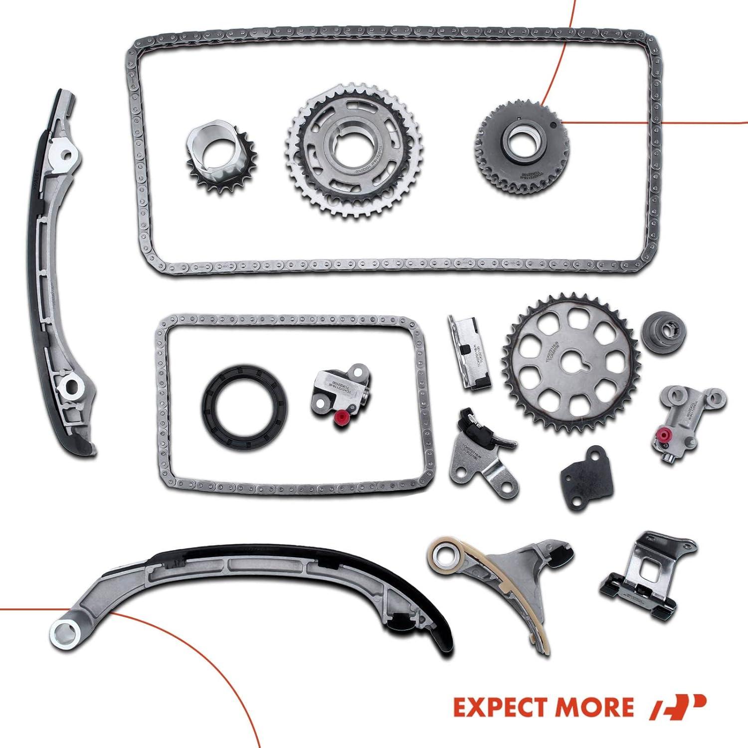 Kit de Cadena de Tiempo A-Premium 16 Piezas para Toyota