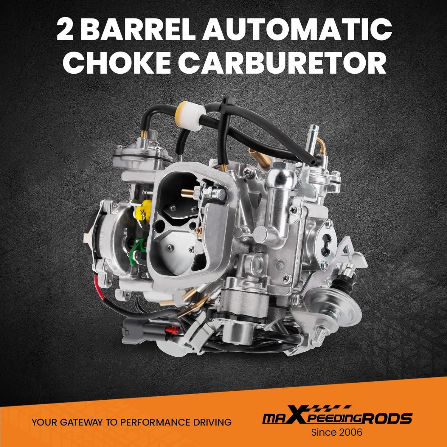 Carburador maXpeedingrods TOY-507 para Toyota 22R 2.4L 1987-1990