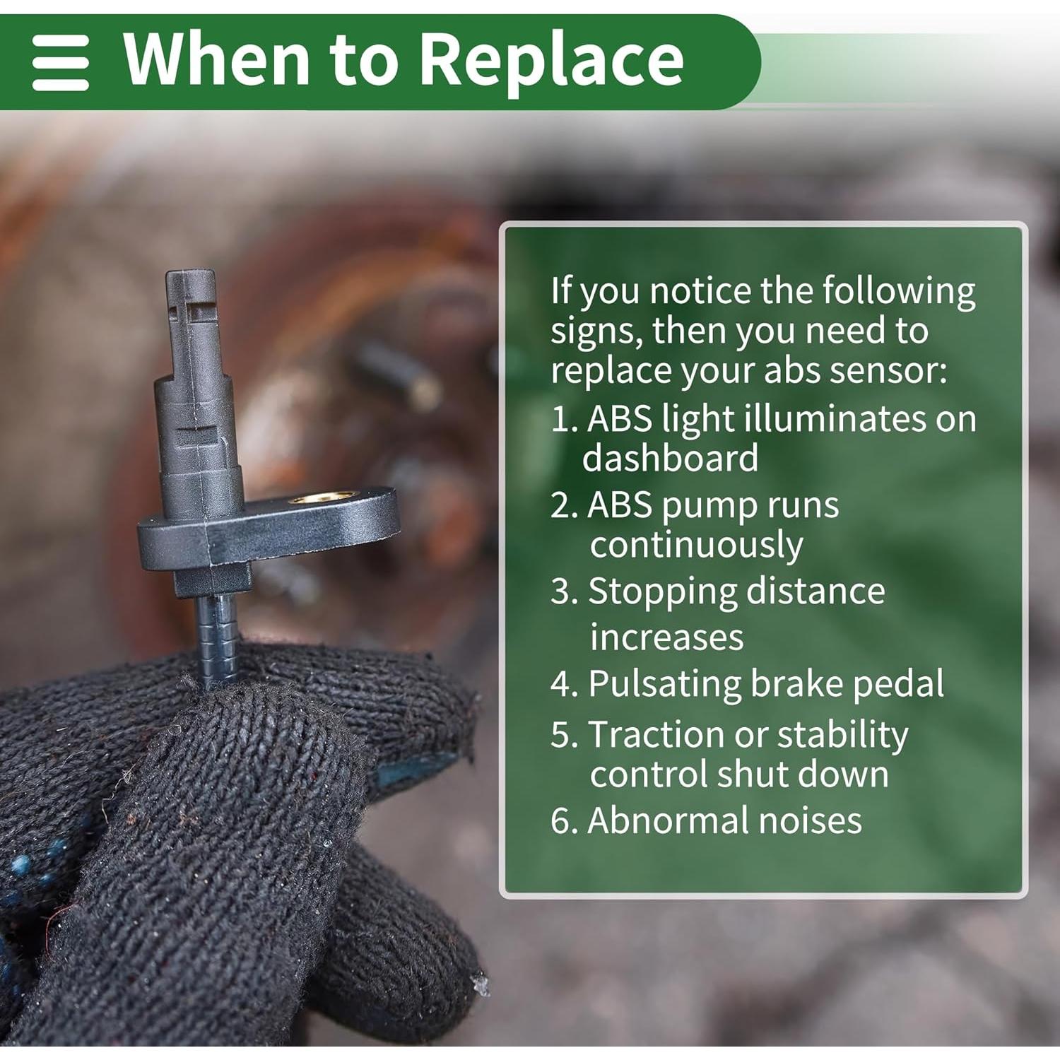 Sensor de Velocidad de Rueda ABS Motoforti para Toyota Hilux 2014-2019