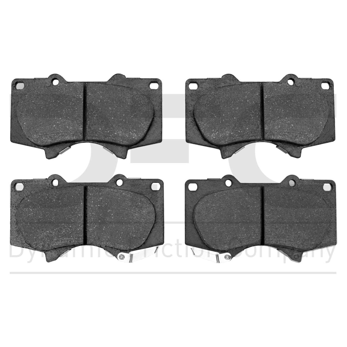 Pastillas de Freno Frontales Dynamic Friction 1214-0976-00 Semi-Metálicas