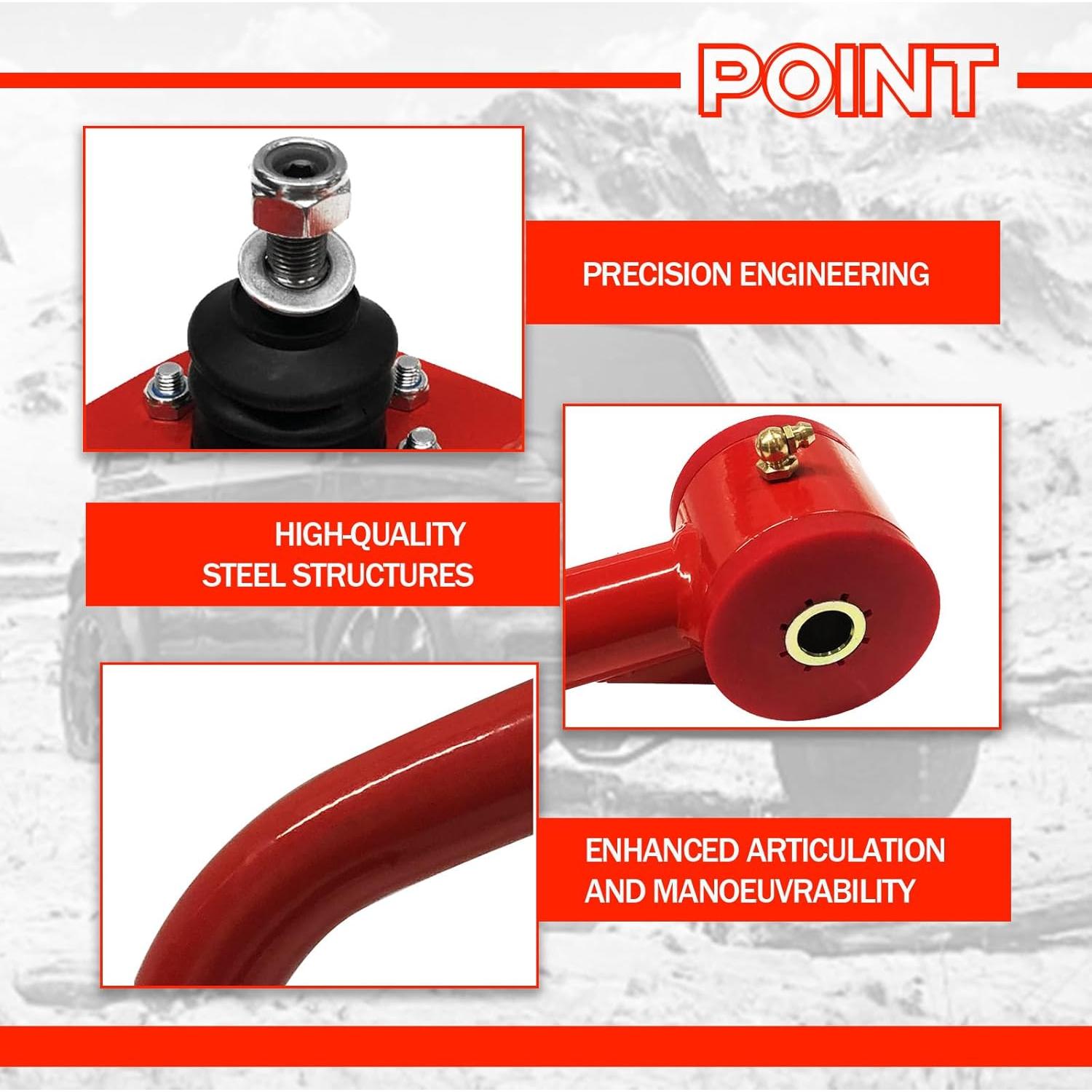 Brazos de Control Superiores TOPTHANE para Toyota Tacoma 2005-2024