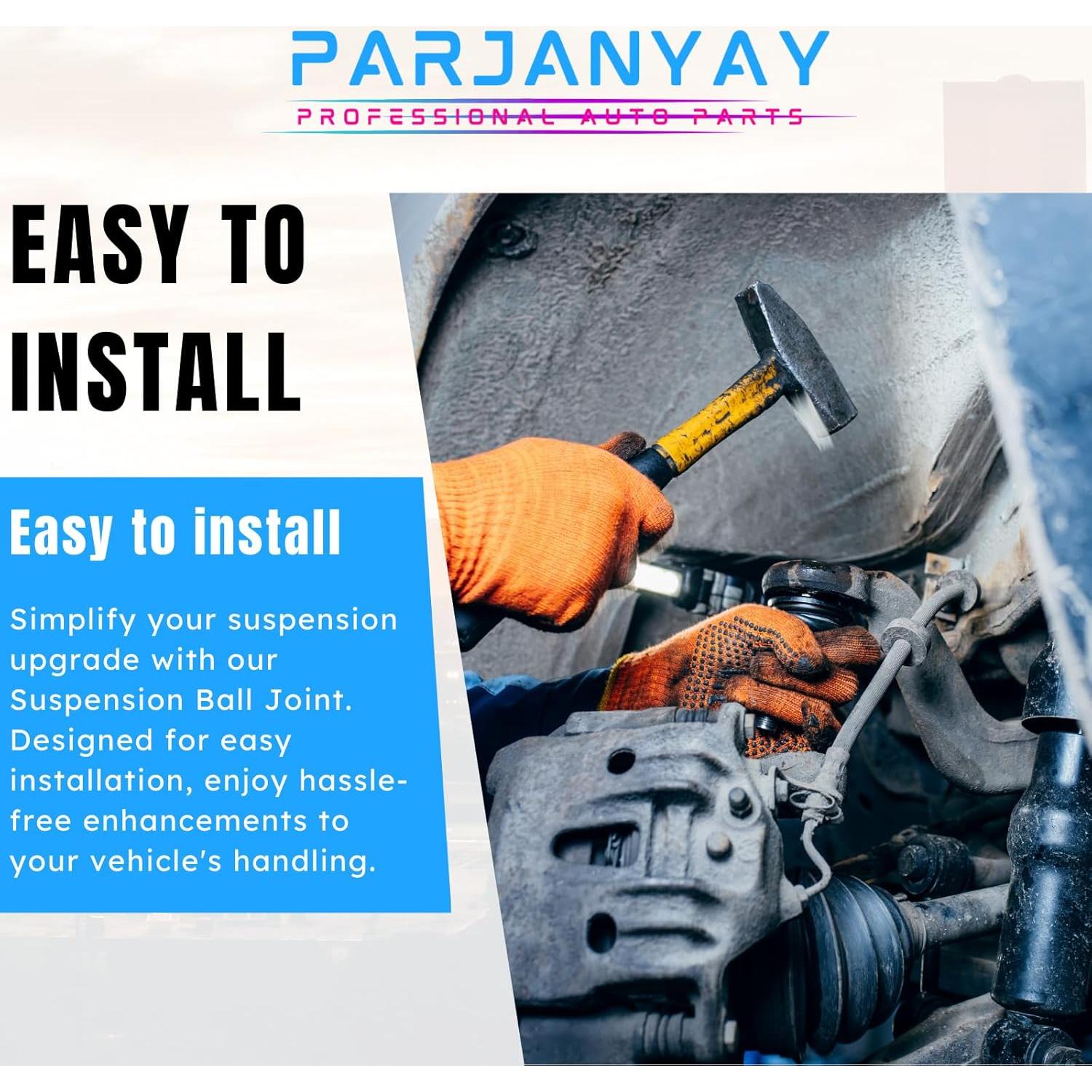 Juego de 2 Juntas de Bola Inferiores Parjanyay para Toyota