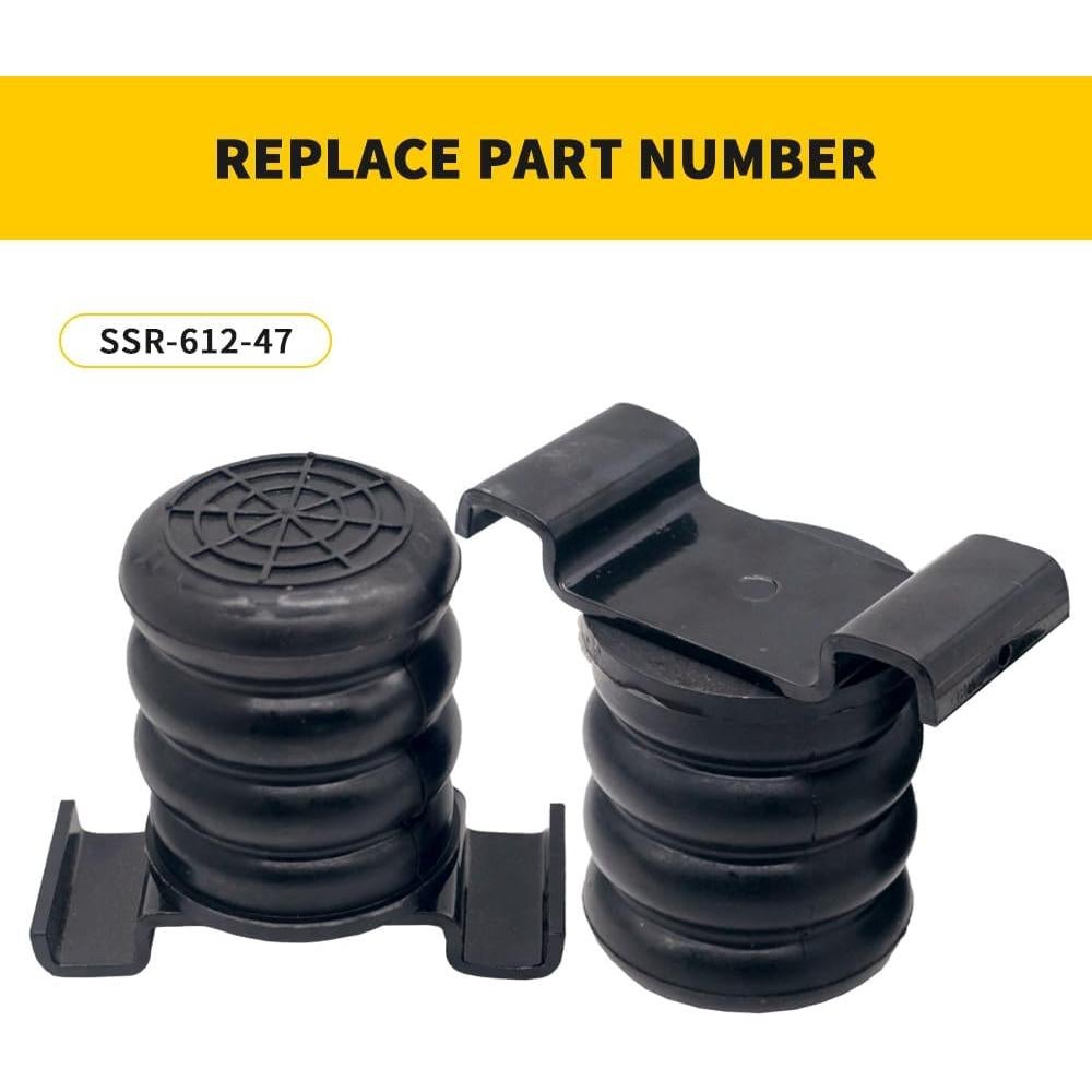 Resortes de Aire Auxiliares Traseros HANSHUO SSR-612-47 816.5 kg