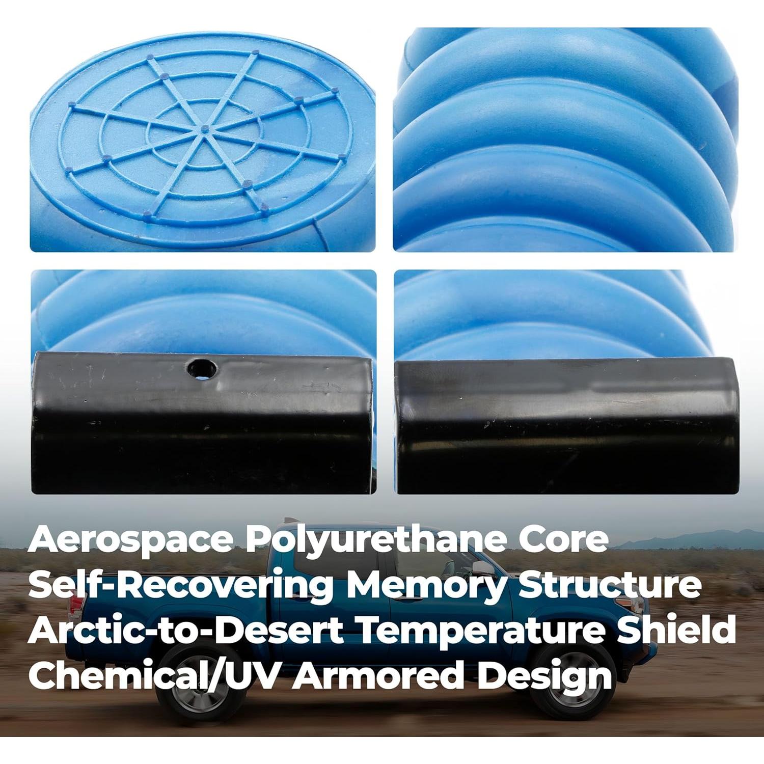 Kit de Resorte Auxiliar de Suspensión Trasera ECOMARK para Nissan y Toyota