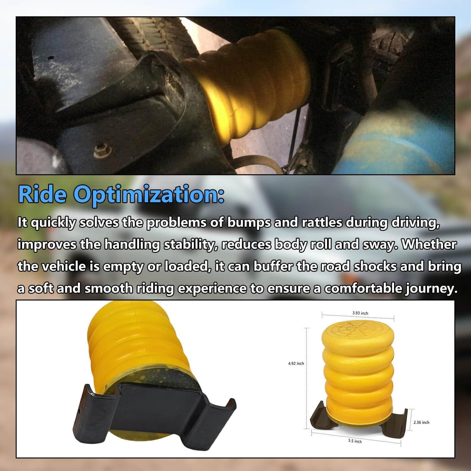 Kit de muelles de aire auxiliar trasero BSNOVT SSR-610-54