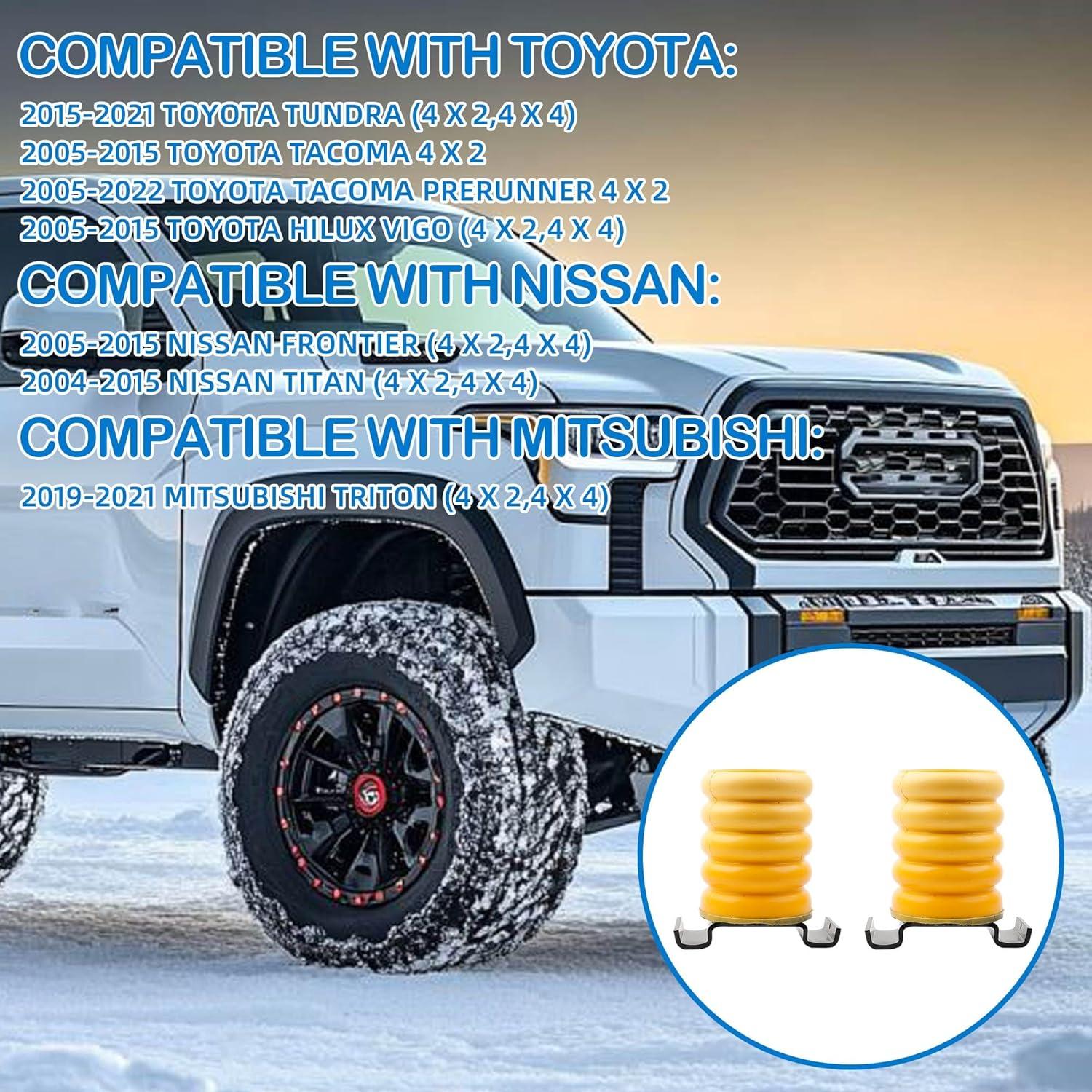 Kit de Resortes de Aire Auxiliares Traseros Wahparts SSR-610-54