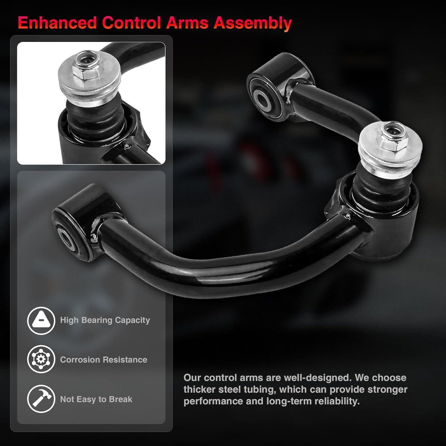 Brazos de Control Superior Frontal FUTAINEW para Toyota 4Runner/Tacoma