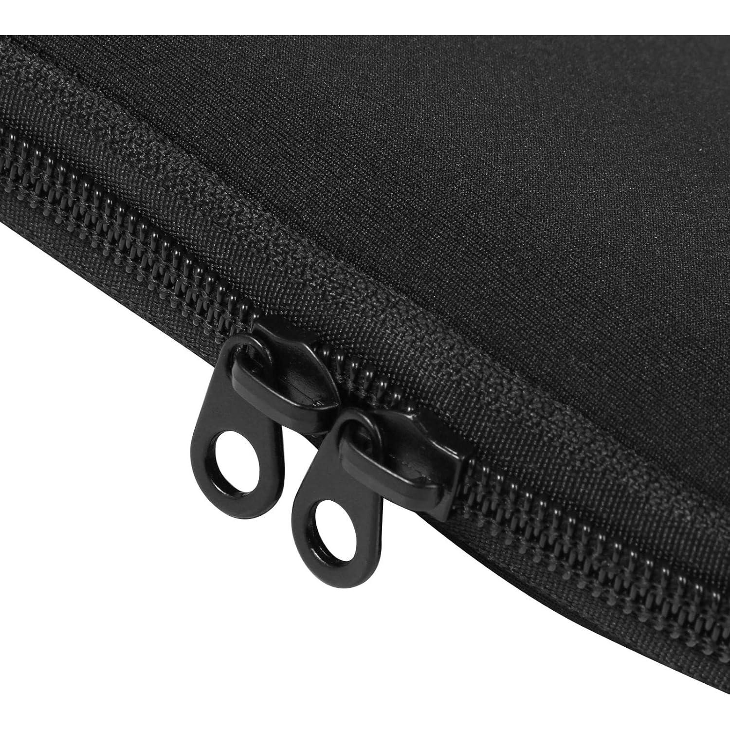 Funda de Neopreno YICHEEY con Correa para Teléfono Negro Mediano