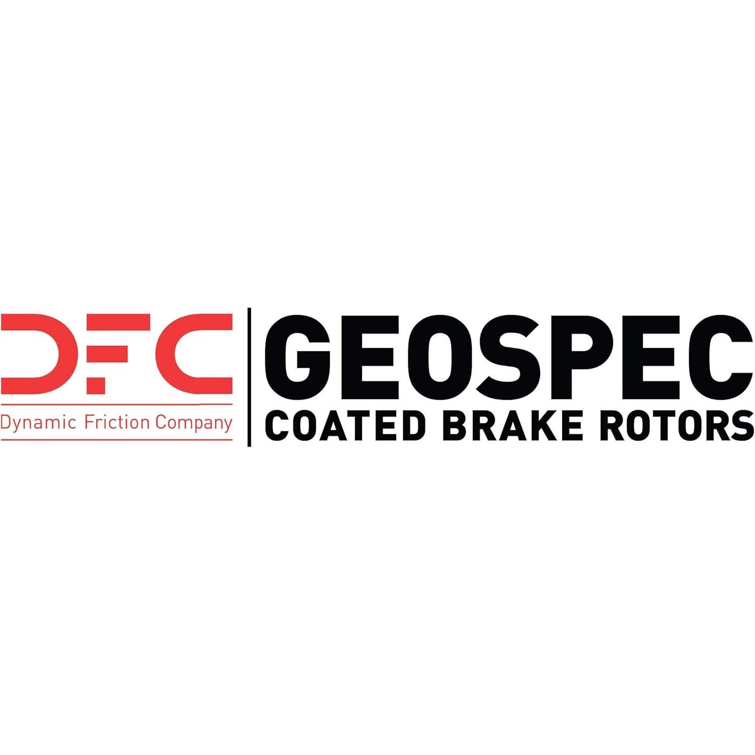 Rotor de Freno Delantero Recubierto Dynamic Friction 604-76128 para Toyota