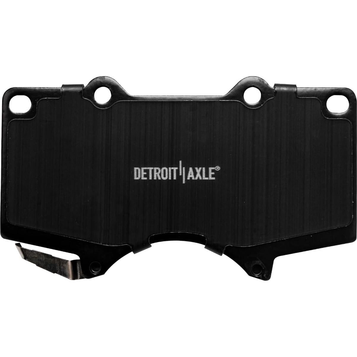 Pastillas de freno delanteras Detroit Axle P-976 Cerámicas