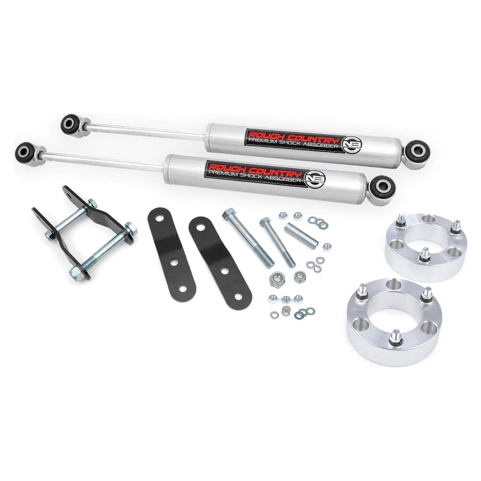 Kit de Elevación Rough Country 3" para Toyota Hilux 4WD 2006-2020