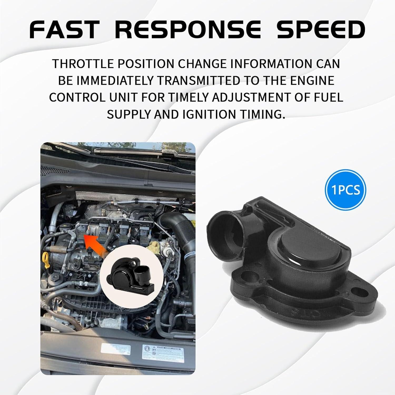 Sensor de Posición del Acelerador TPS Hirificing para Chevy y Buick