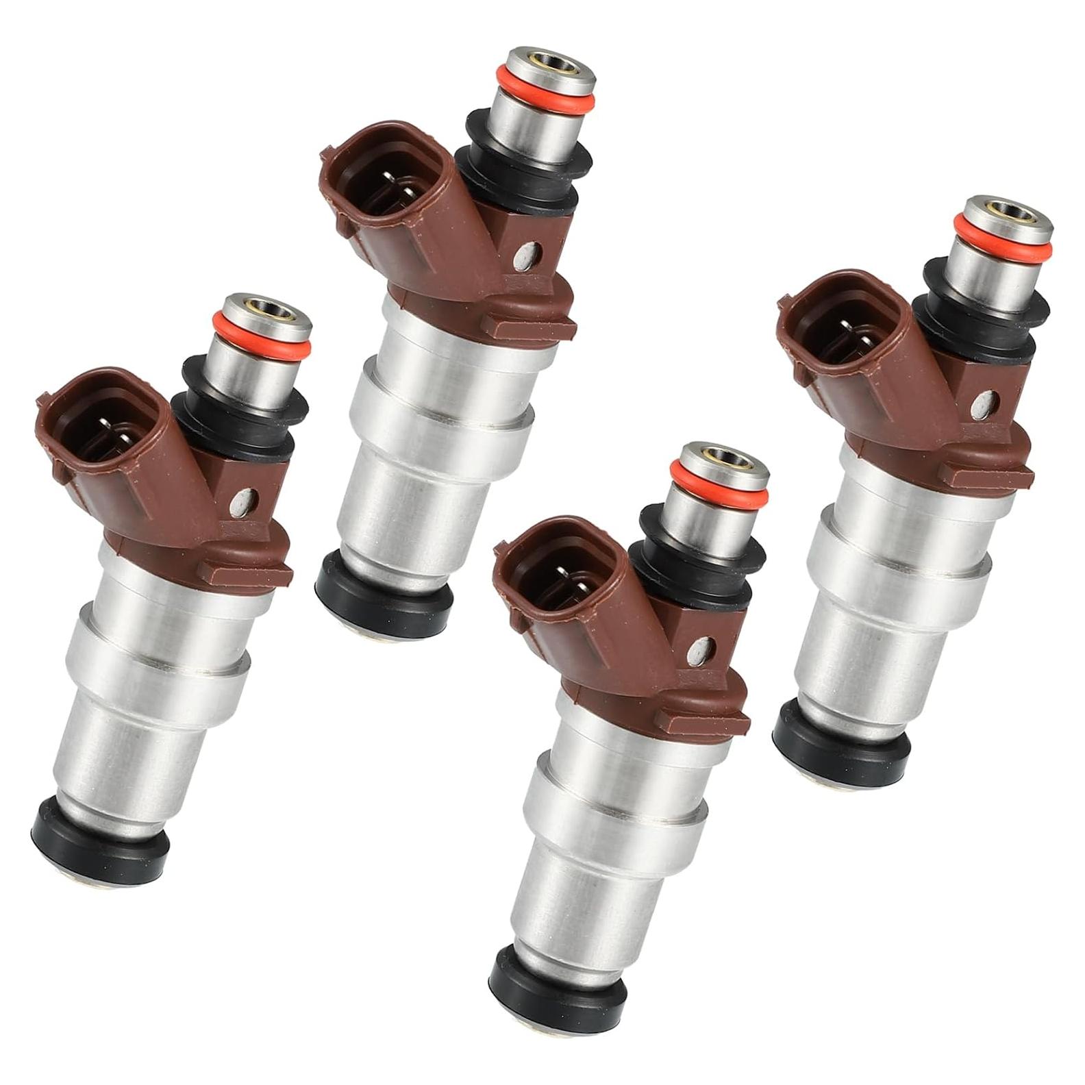 4 Inyectores de Combustible PARSKILO 23250-75050 para Toyota