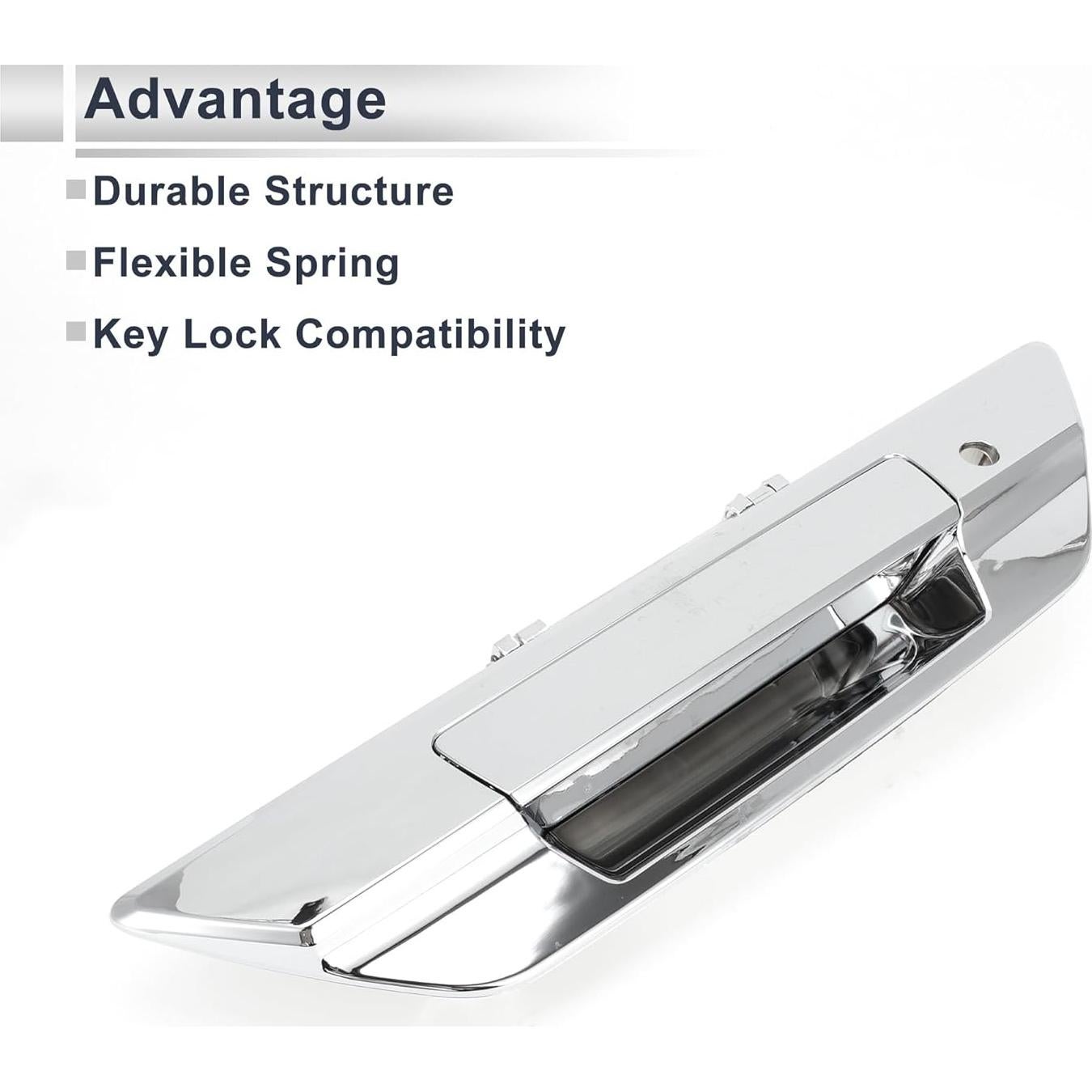 Mango de Puerta Trasera Exterior RATCHROLL para Toyota Hilux Revo 2015-2021