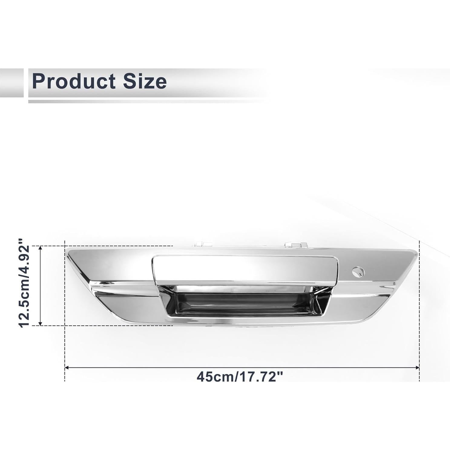 Mango de Puerta Trasera Exterior RATCHROLL para Toyota Hilux Revo 2015-2021
