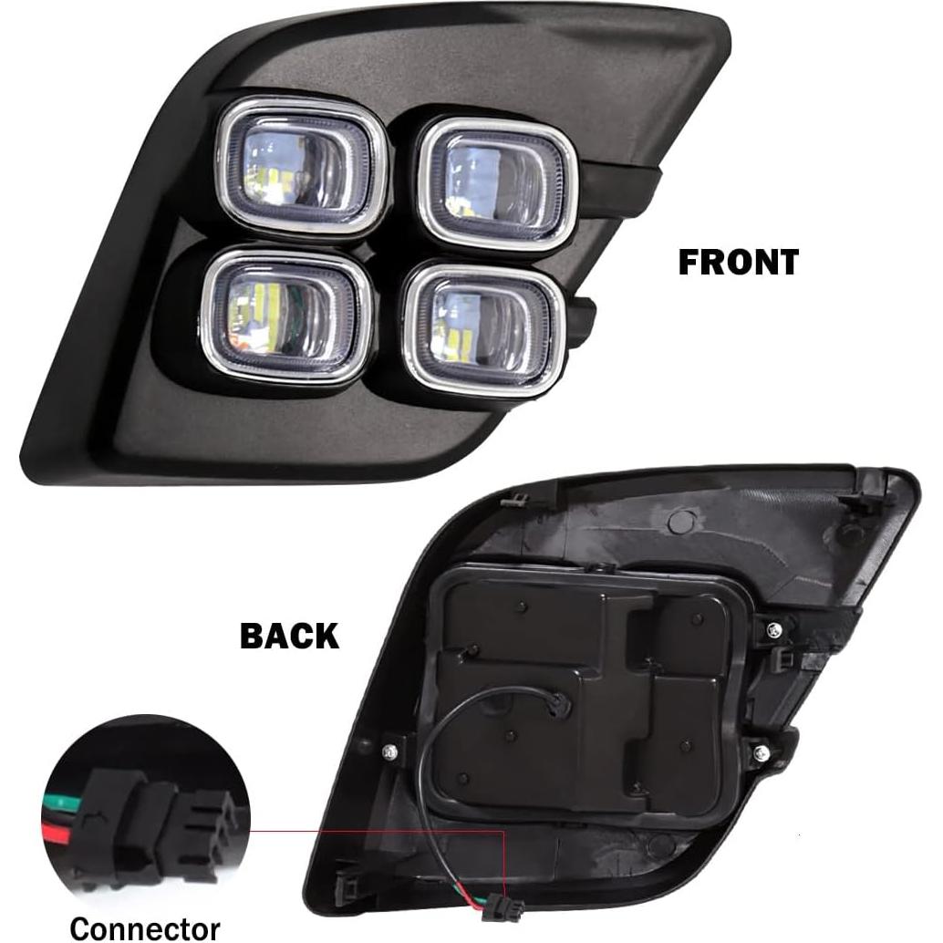 Luces Diurnas LED AFOGGEST para Toyota Hilux 2015-2017