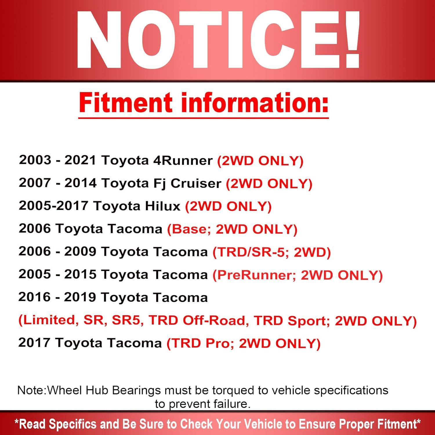 Conjunto de Rodamiento y Cubo de Rueda Delantera MotorbyMotor 2WD