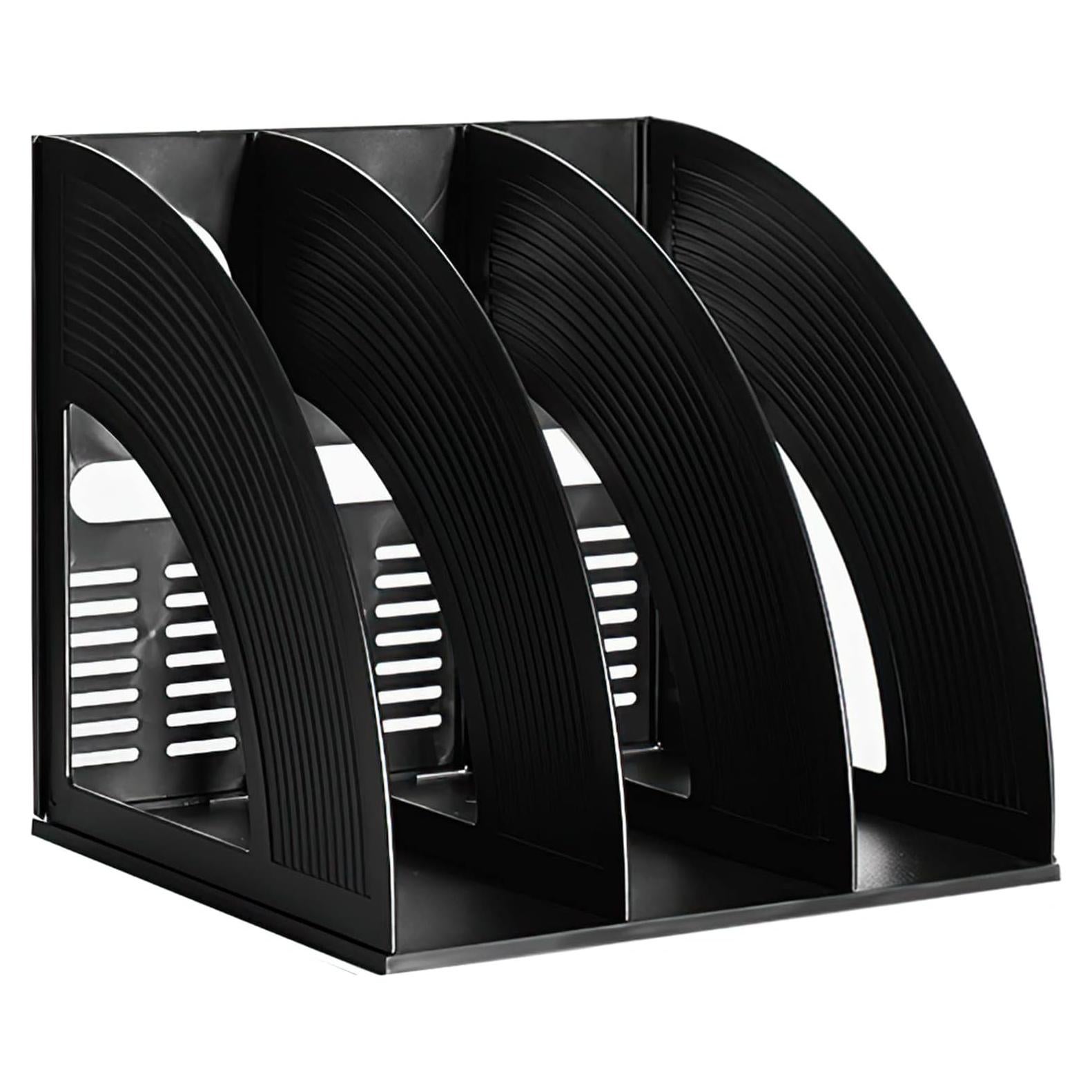 Organizador de Escritorio SAYEEC 3 Compartimentos Negro