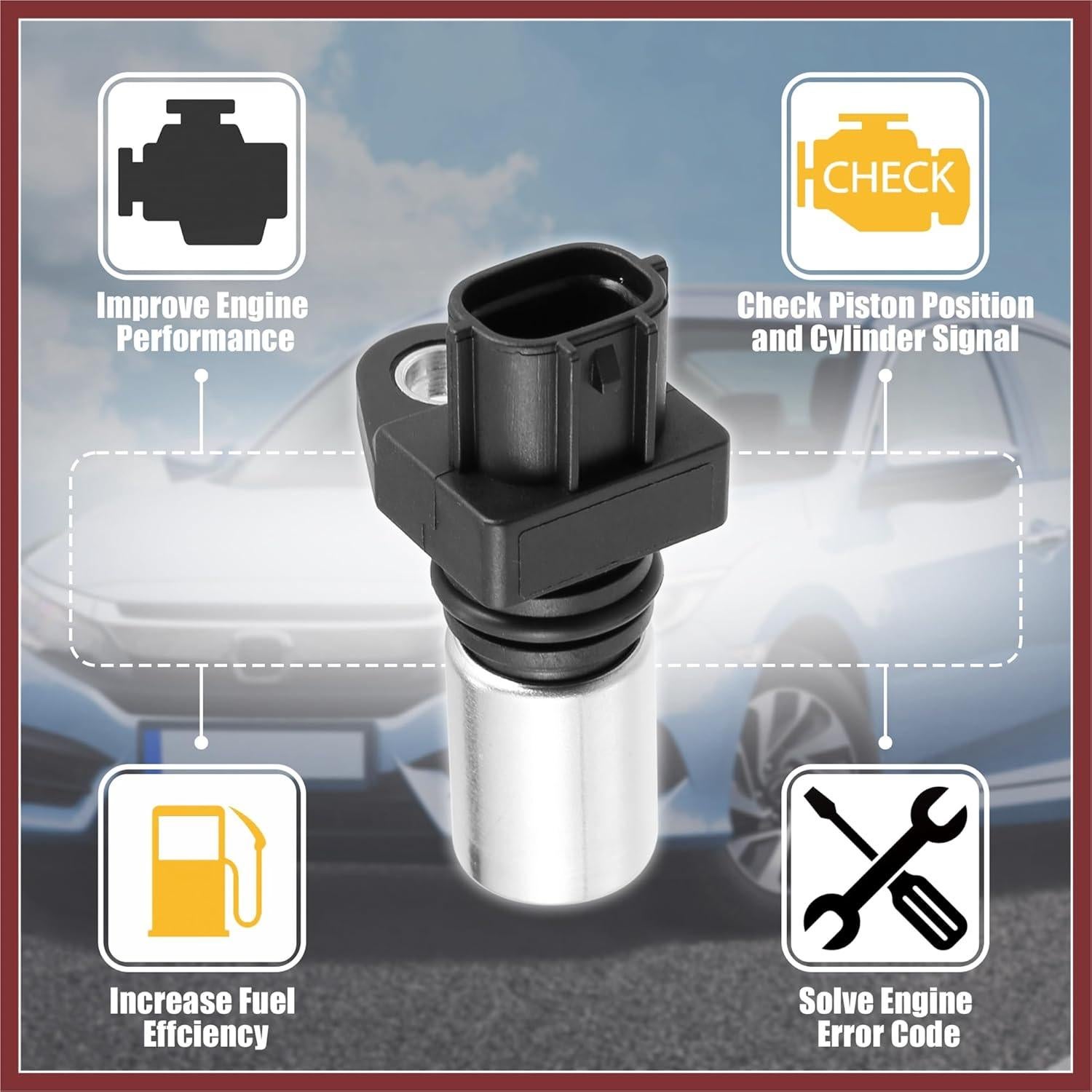 Sensor de Posición del Cigüeñal HEROFFIX 90919-05005 para Toyota