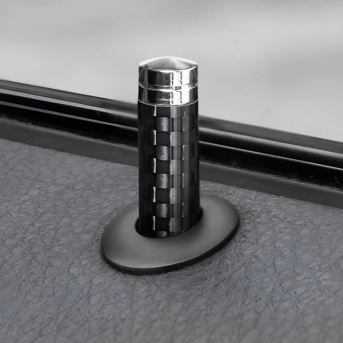 Cubiertas de Pin de Cerradura de Puerta Auto Moly Magnolia 4PCS