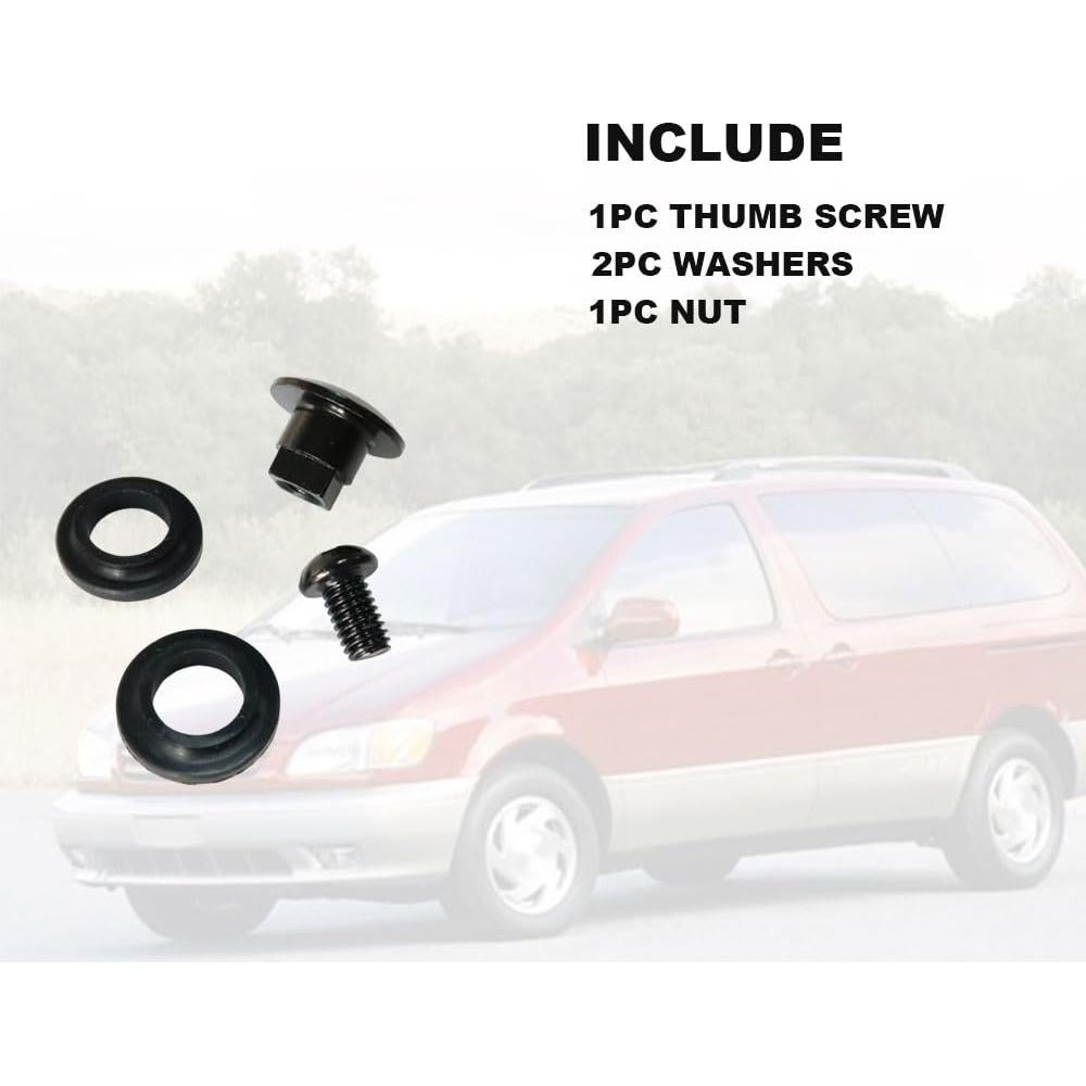 Tornillo Tuerca Pestillo Ventana Trasera Toyota Sienna 2003-2017