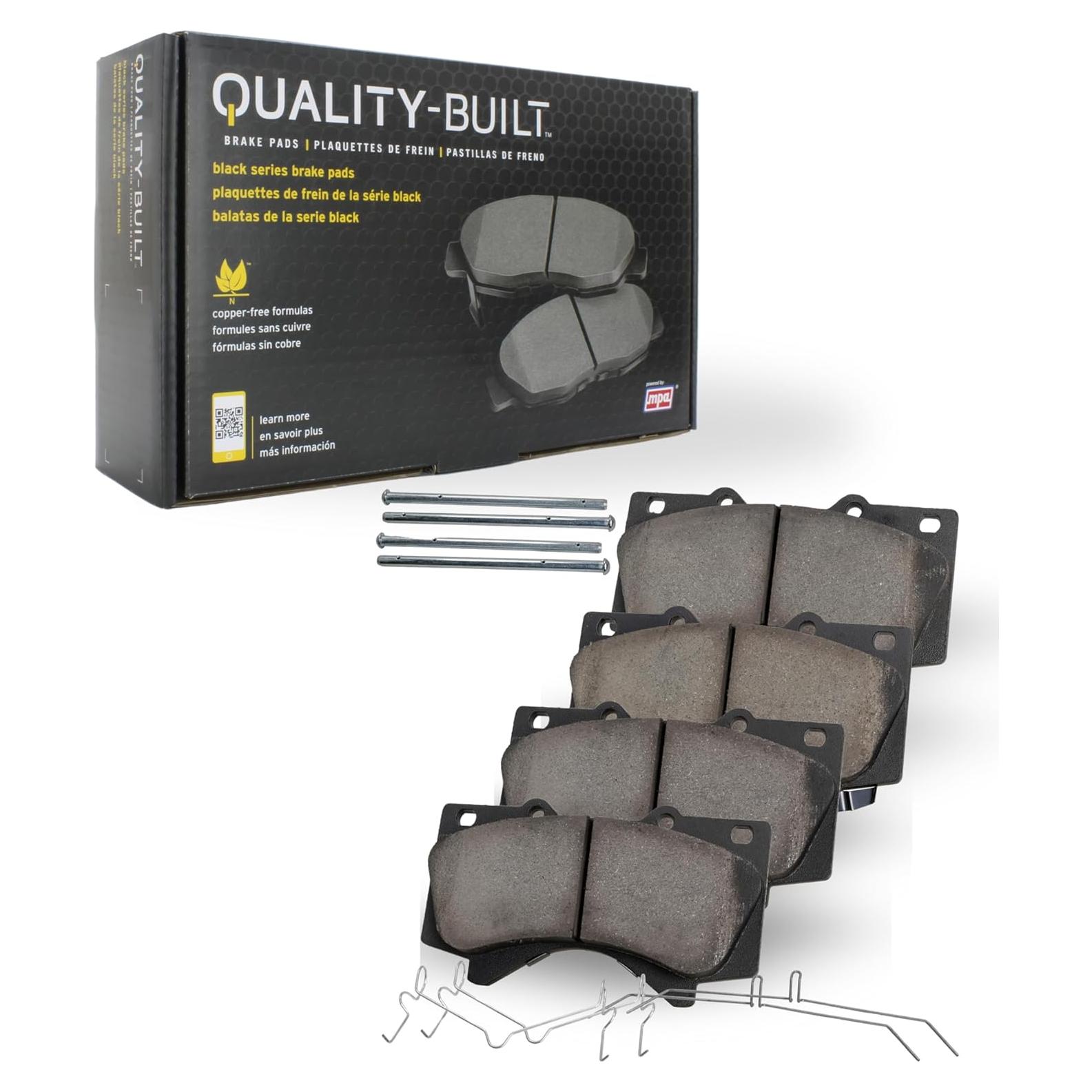 Pastillas de freno delanteras Quality-Built Black Series 1.61kg