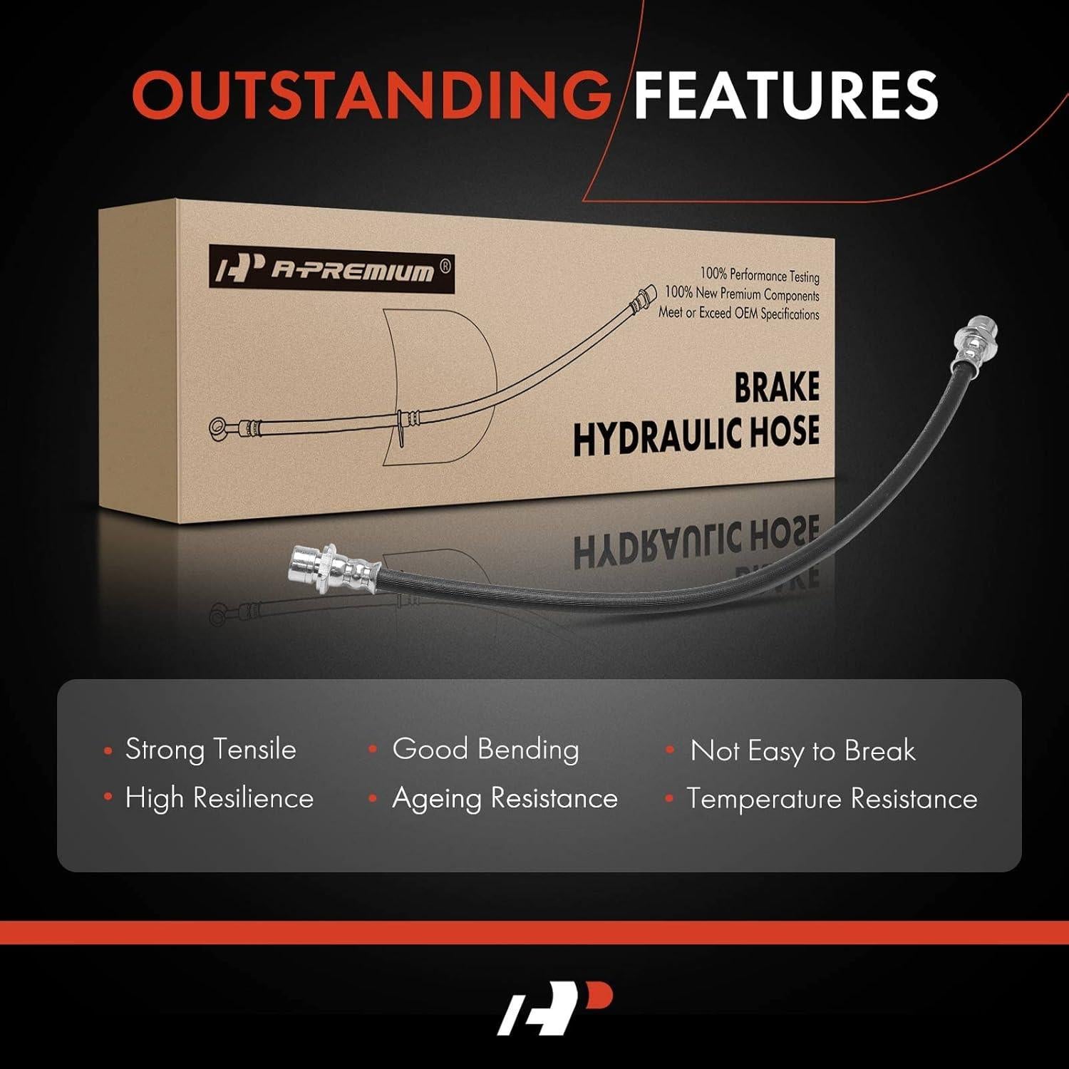 Manguera Hidráulica de Freno A-Premium para Toyota Tacoma y Hilux