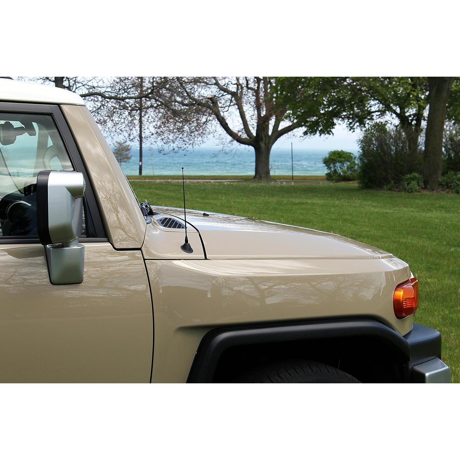 Antena Corta Negra 23 cm AntennaMastsRus para Toyota 4 Runner