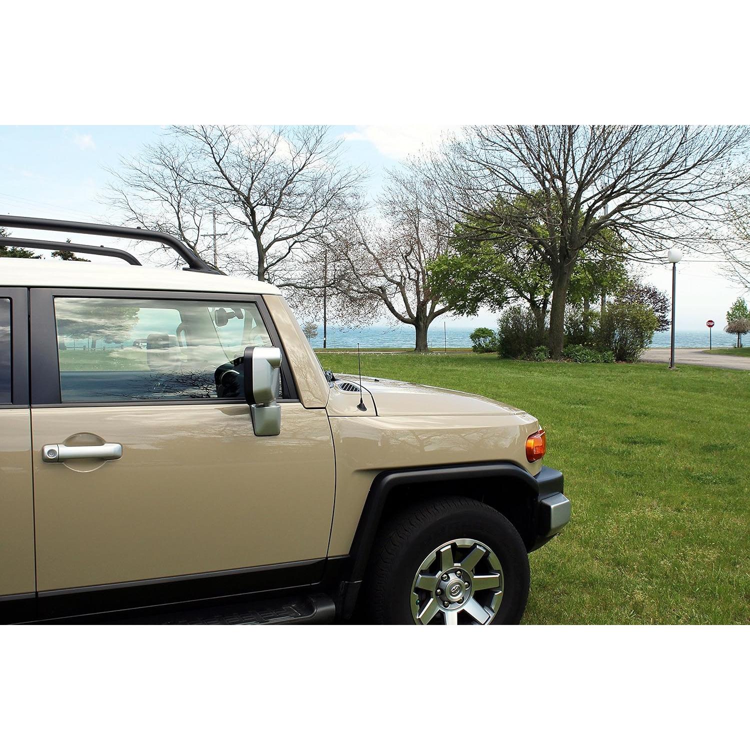 Antena Corta Negra 23 cm AntennaMastsRus para Toyota 4 Runner