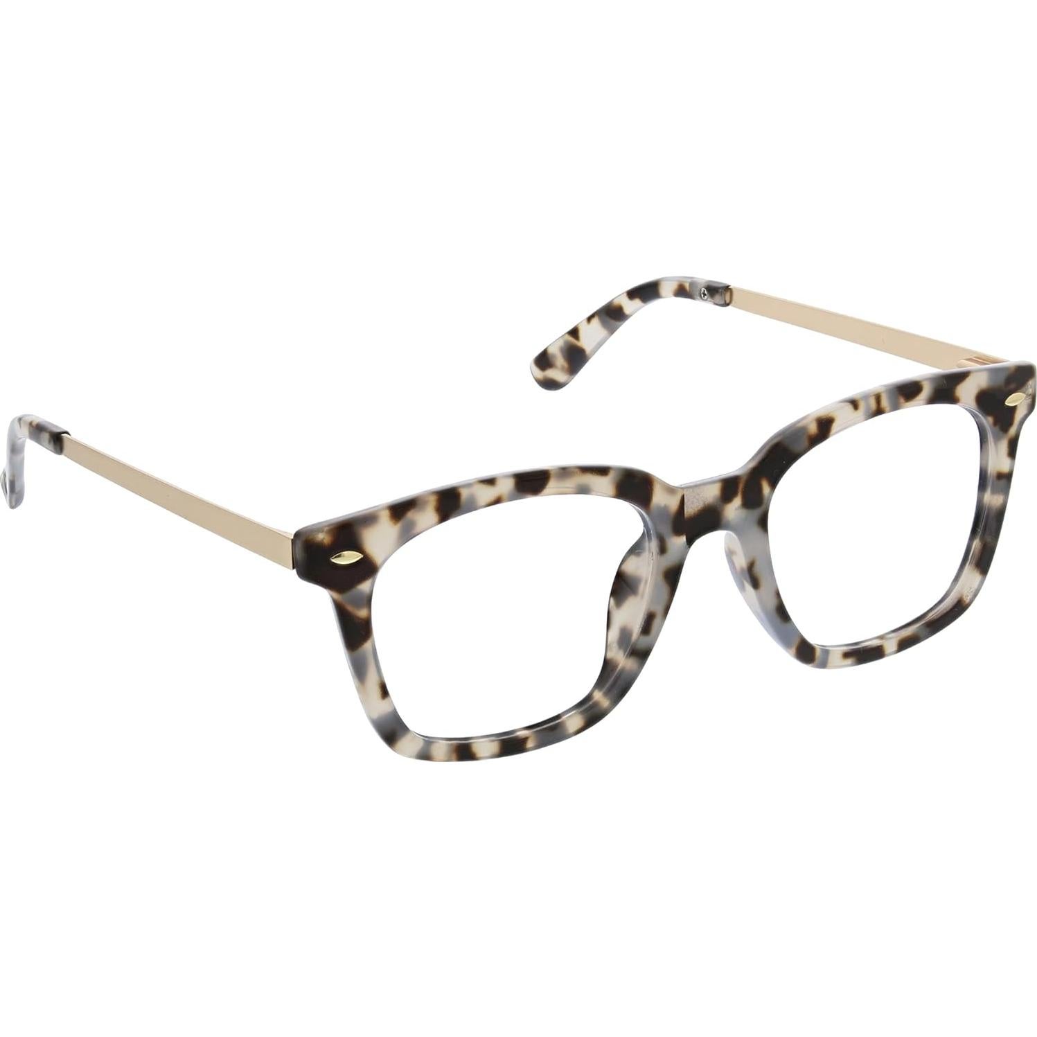 Gafas de Lectura Peepers Limelight Tortuga Gris 50mm Bloqueo Luz Azul