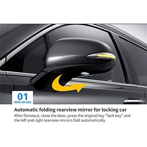 Kit de Control Espejos Laterales Plegables Forten Kingdom FT-MF-YO018