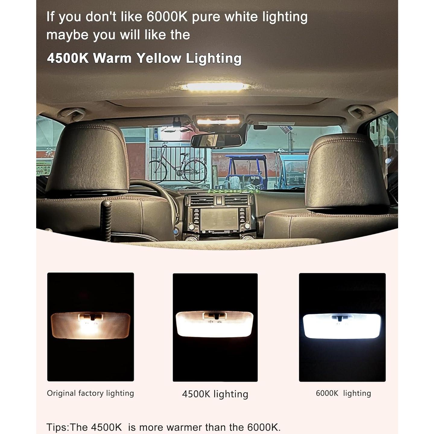 Tablero de Luz LED Amarillo Cálido 4500K Genérico para Toyota y Lexus