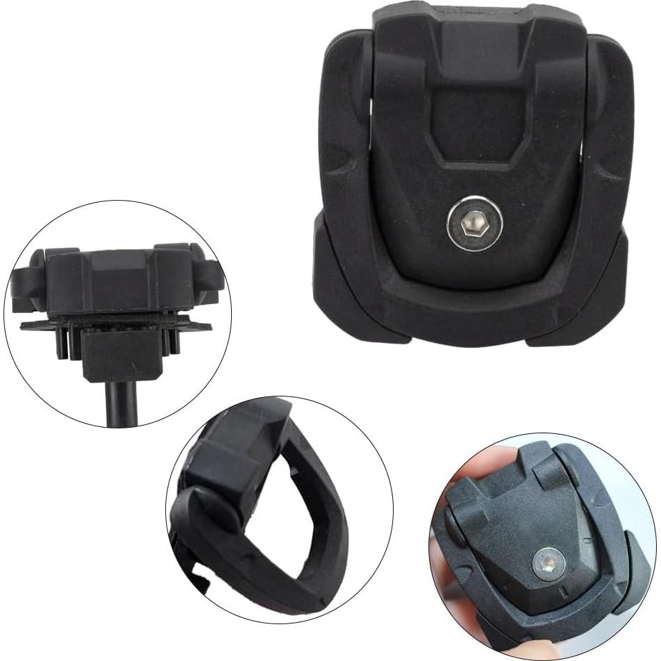 Ganchos de Sujeción Internos KACEPAR para Cama de Camioneta Negro